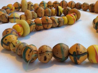 Vintage African King or Chief’s Venetian Beads.  Antique. 7