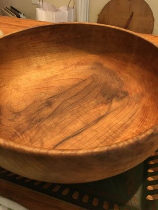Vintage The House Of Myrtlewood Large Wooden Bowl - 12”