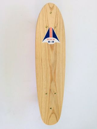Vintage 1960’s Skee - Skate Board Wood Skateboard Sidewalk Surfboard Nos