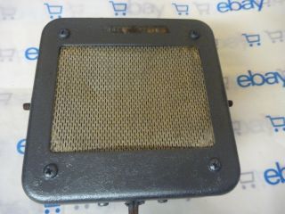General Electric Police Radio Antique Speaker (4EZ1A - 4) Sound is. 6