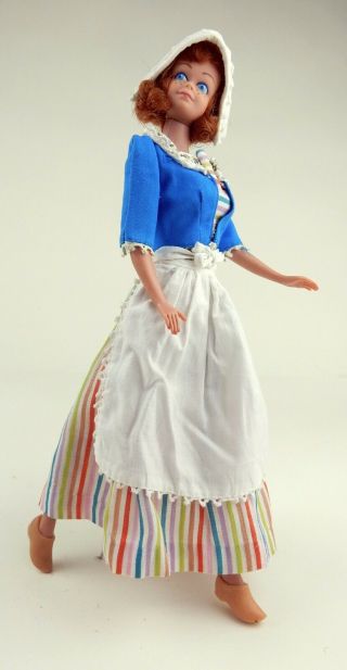 Vintage Midge Doll In Barbie In Holland Outfit 823,  1964