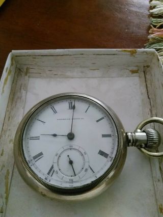 Size 18 Waltham American Watch Company Running Strong