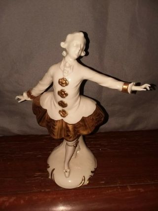 Ackermann & Fritze Dresden two figurines dancing. 3