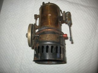 Antique Weeden Steam Engine Toy Weeden Mfg Co Bedford Mass Cat.  No.  720