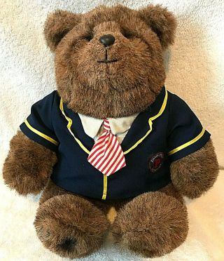 Vintage Gund 1983 Dennis Kyte Paws Prep Academy Teddy Bear Plush Toy