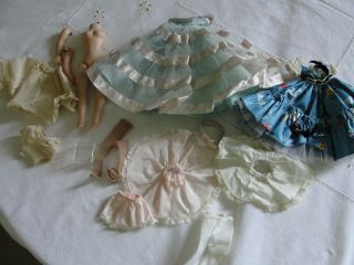 Vintage Madame Alexander Cissette Doll Nylons Slip Panty Dress