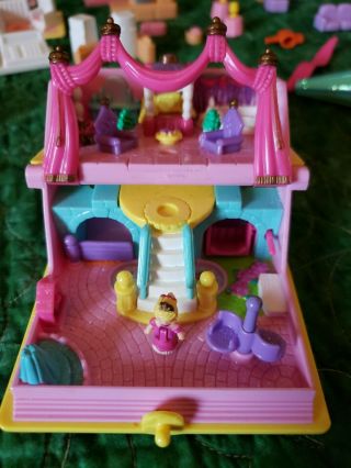 1995 Polly Pocket Vintage Bluebird Princess Palace Compact 3dolls And A Horse