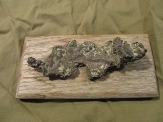 Rare Historical Native Copper Nugget Calumet Hecla Mine H8 Shaft 1915