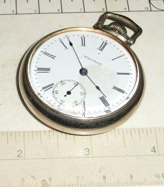 American Waltham Antique Pocket Watch Grade 610 Circa 1924