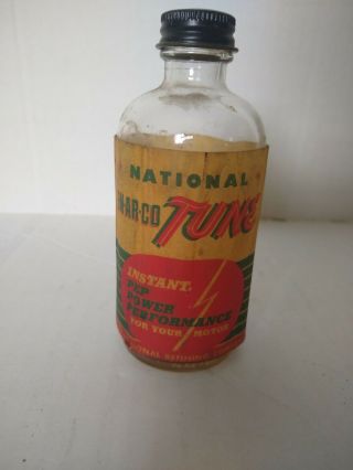 Vintage Antique National En - Ar - Co Tune Instant Pep Bottle 1941