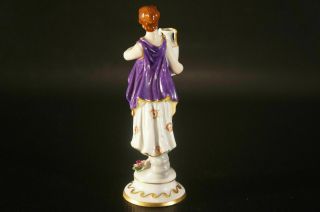 Antique Dresden VOLKSTEDT 1762 Porcelain Figurine Lady With Jug E 12043. 3
