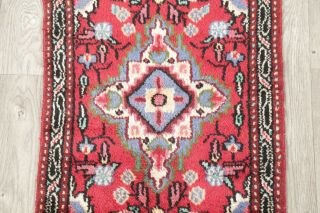 Handmade Traditional Floral Red 2x3 Wool Hamedan Oriental Area Rug 2 ' 9 