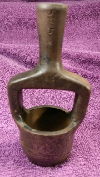 Antique Leather Hole Punch Cutting Tool Gasket 1 1/2 "