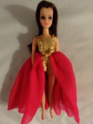 Vintage Topper Dawn Doll Angie Wearing Htf Outfit