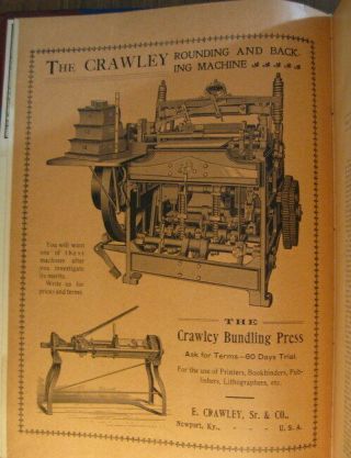 1904 Leather Bound International Bookbinder Trade Magazines Bookbinding Craft 5