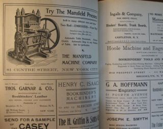 1907 - 08 Leather Bound International Bookbinder Trade Magazines Bookbinding Craft 7