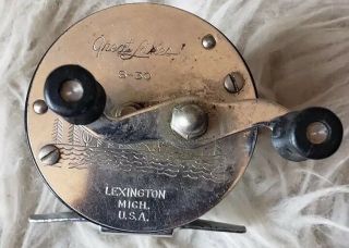 Great Lakes S - 30 Vintage Bait Caster Fishing Reel In