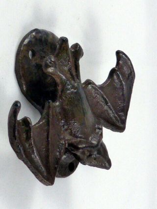 Bat Door Knocker Vintage Cast Iron - Gothic