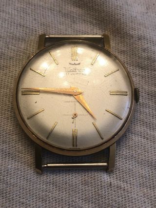 Vintage Waltham 17 Jewel Wrist Watch Face