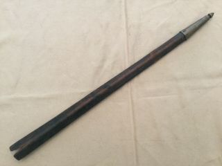 Us Model 1855 Rifle Musket Bayonet Scabbard Civil War Antique Partial