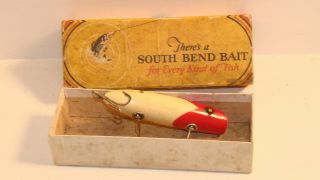 Vintage Wooden South Bend Bass - Oreno