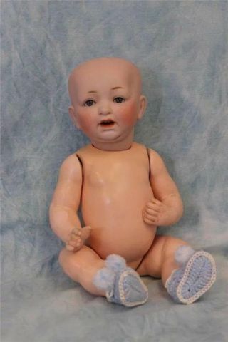 13 inch Kestner JDK 226 Character Baby Antique Doll Sweet Expression Size 3