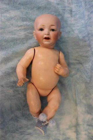 13 inch Kestner JDK 226 Character Baby Antique Doll Sweet Expression Size 4