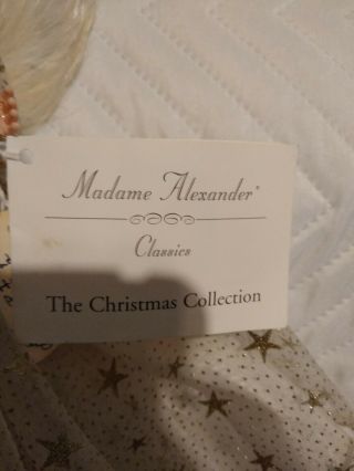 Vintage Madame Alexander Heavenly Angel Gold Tree Topper 19610 with Tag 3