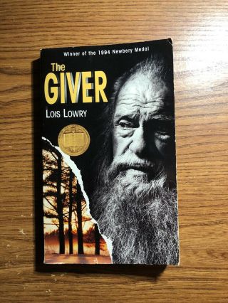 The Giver Lois Lowry Signed Autographed Antique Pb Book 1994 Edition