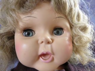 1964 Horsman Blonde - blue eyes (Thirsty Walker) Doll TB - 26 Vintage Doll 4
