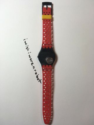 Vintage Swatch Watch - Navigator (GB707) - 1987 - roughly 7.  75 