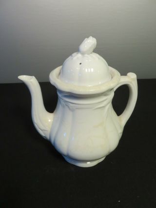 Antique Teapot Imperial Ironstone China John Alcock & Co.