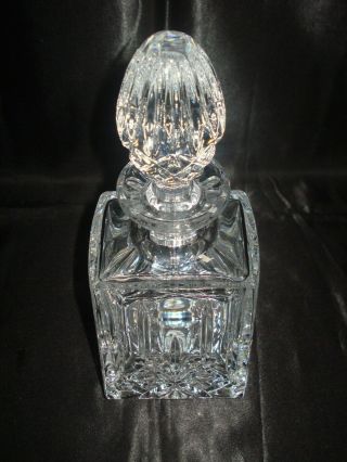 Antique Baccarat Crystal Fézensac Decanter.  Circa Late 19th Century.  7 LBS. 3