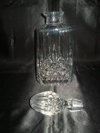 Antique Baccarat Crystal Fézensac Decanter.  Circa Late 19th Century.  7 LBS. 7