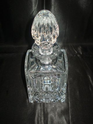 Antique Baccarat Crystal Fézensac Decanter.  Circa Late 19th Century.  7 LBS. 8