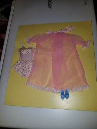 Vintage Lilli / Barbie Clone Night Gown Outfit Nrfc