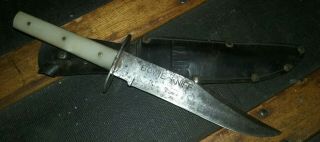 Antique " Bowie " Knife / Made In Italy