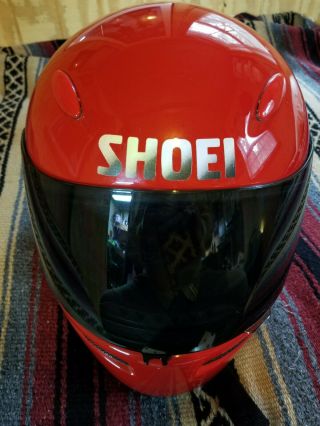 Shoei Z - 11 Full Face Motorcycle Helmet Vintage Z - 11