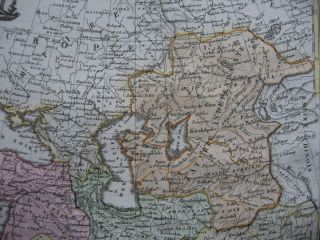 1812 LAPIE - W ASIA Map TURKEY ARABIA PERSIA GEORGIA KAZAKHSTAN UZBEKISTAN 4