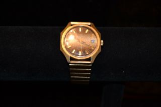 Vintage Mens Waltham Automatic 17 Jewel Shock Protected Wristwatch Watch