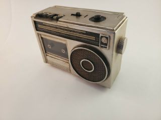 Vintage Radio Figurine Antique Decor Money Piggy Bank