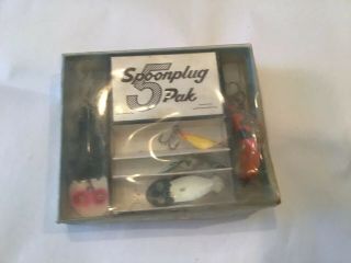 Buck’s Bait FIVE (5) Pack Of Spoon plug Lure’s - ALL LURES IN GREAT SHAPE 3