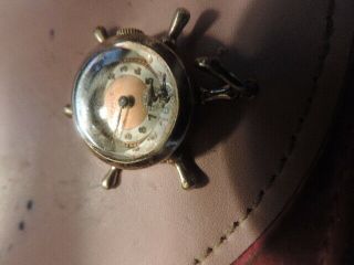 Royce Antique Pendent Watch Tlc Missing One Hand Swiss 13 Jewels