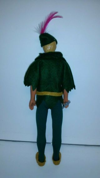 Vintage Mattel Barbie Star Ken Dressed as Peter Pan - Amusing OOAK : -) 3