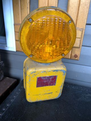 Parmak Precision Gardrite Warning Signal Vintage Trans - Electro Light Antique