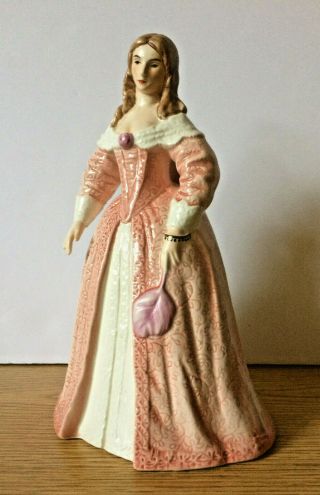 VINTAGE Goebel PORCELAIN Lady Figurine QUEEN CHRISTINA OF SWEDEN West Germany 2