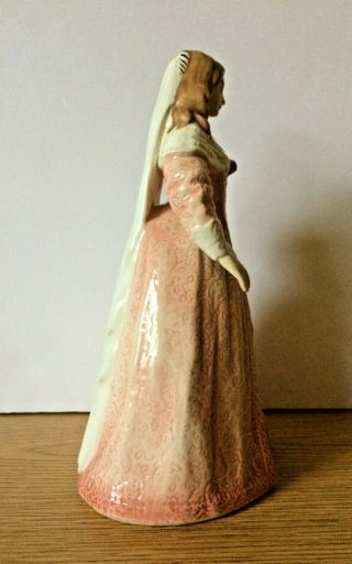 VINTAGE Goebel PORCELAIN Lady Figurine QUEEN CHRISTINA OF SWEDEN West Germany 3