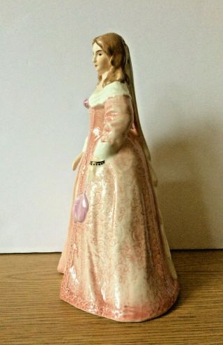 VINTAGE Goebel PORCELAIN Lady Figurine QUEEN CHRISTINA OF SWEDEN West Germany 5