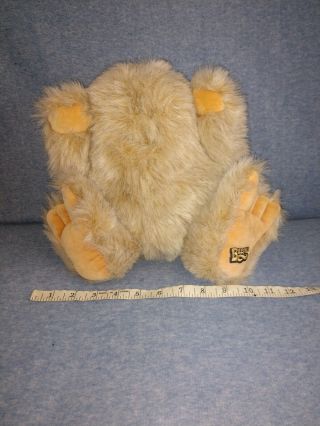 Vintage Tan Beeple Big Foot Plush Doll By Carousel Toy Giggles & Beeps Sasquatch