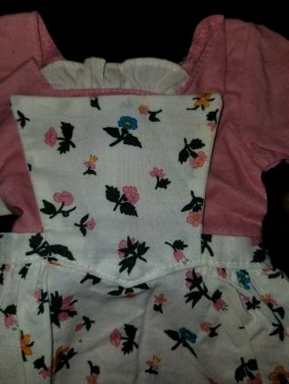 American Girl Doll Spring Dress w/Apron Outfit for Felicity,  Retired 3